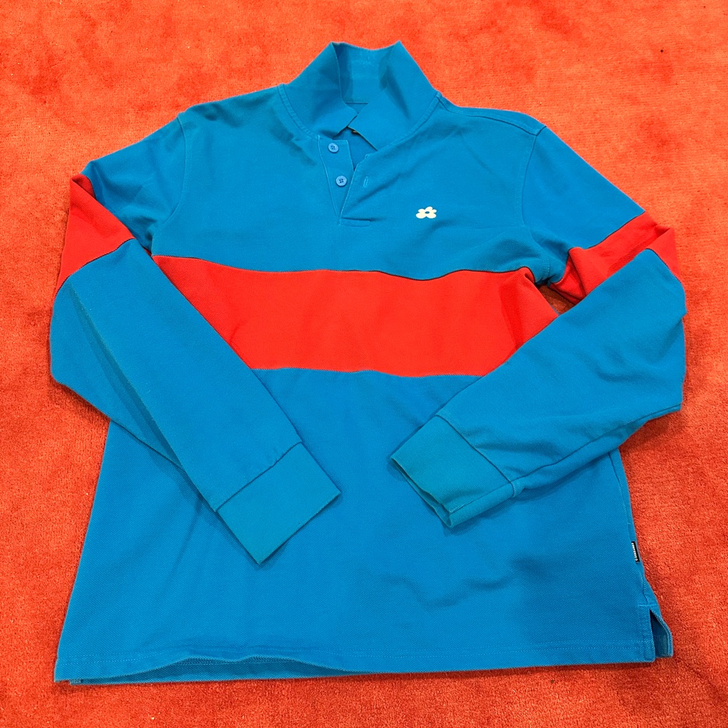 Golf Le Fleur Converse Blue  Red Polo